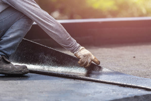 Professional Emergency Waterproofing technician working in Bridgeport, PA